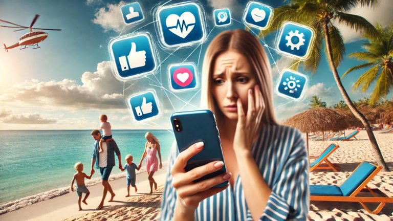 Descubre los peligros del sharenting en vacaciones y cómo proteger la privacidad de tus hijos al compartir fotos en redes sociales.