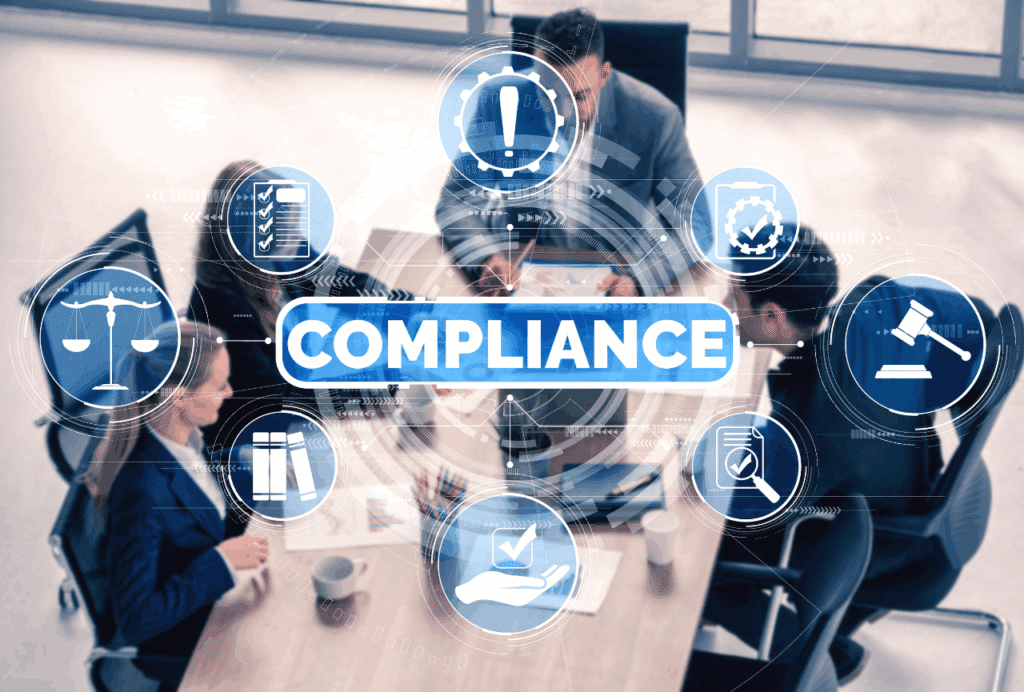 El Compliance, o cumplimiento normativo, es el conjunto de políticas y procedimientos que ayudan a las organizaciones a cumplir con las leyes y a prevenir delitos o malas prácticas.